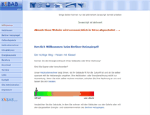 Tablet Screenshot of heizspiegel-berlin.de
